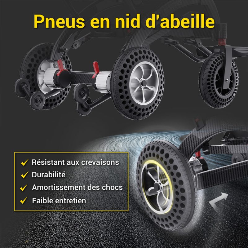Easwe™ B10 Fauteuil Roulant Électrique Pliable 6 2