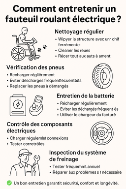 Comment Entretenir Un Fauteuil Roulant électrique (1)
